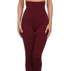 💕BRAND NEW💕 Compression Leggings - Burgundy